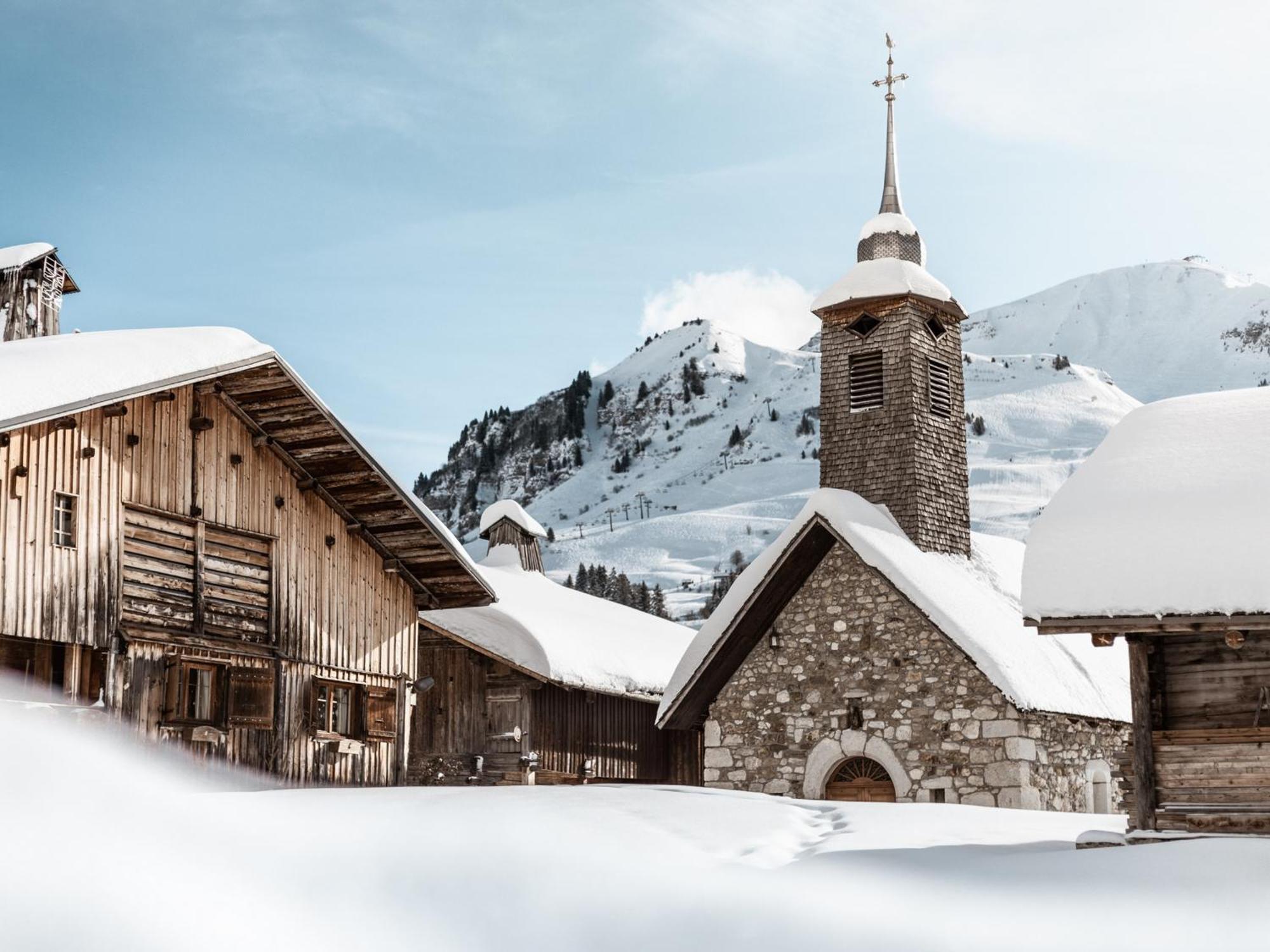 Charmant Studio Montagnard Avec Acces Bien-Etre, Proche Des Pistes De Ski Au Grand-Bornand - Fr-1-467-35